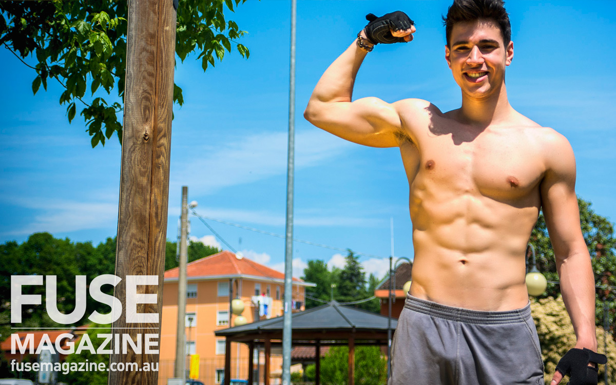 Get back to basics and look hot with your shirts off