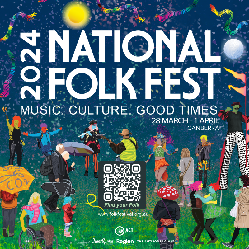 Folk Festival 2024 Banner